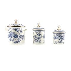 Blue Vintage Emaye Baharat Seti