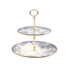 Blue Vintage Emaye Kurabiyelik