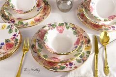 Miss Betty Rose Deluxe Yemek Takımı