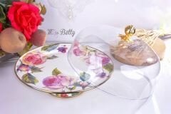 Miss Betty Rose DeLuxe Emaye Kek Fanus