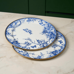 Blue Life 2li Emaye Pasta Tabağı