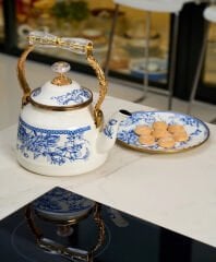 Blue Life Emaye Kettle Demlik 2,5 Litre