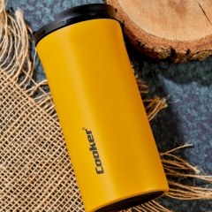 Cooker Paslanmaz Çelik Termos 300 ML Sarı