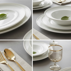 Rosey Point 26 Parça New Bone Porselen Yemek Takımı