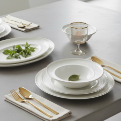 Rosey Point 26 Parça New Bone Porselen Yemek Takımı