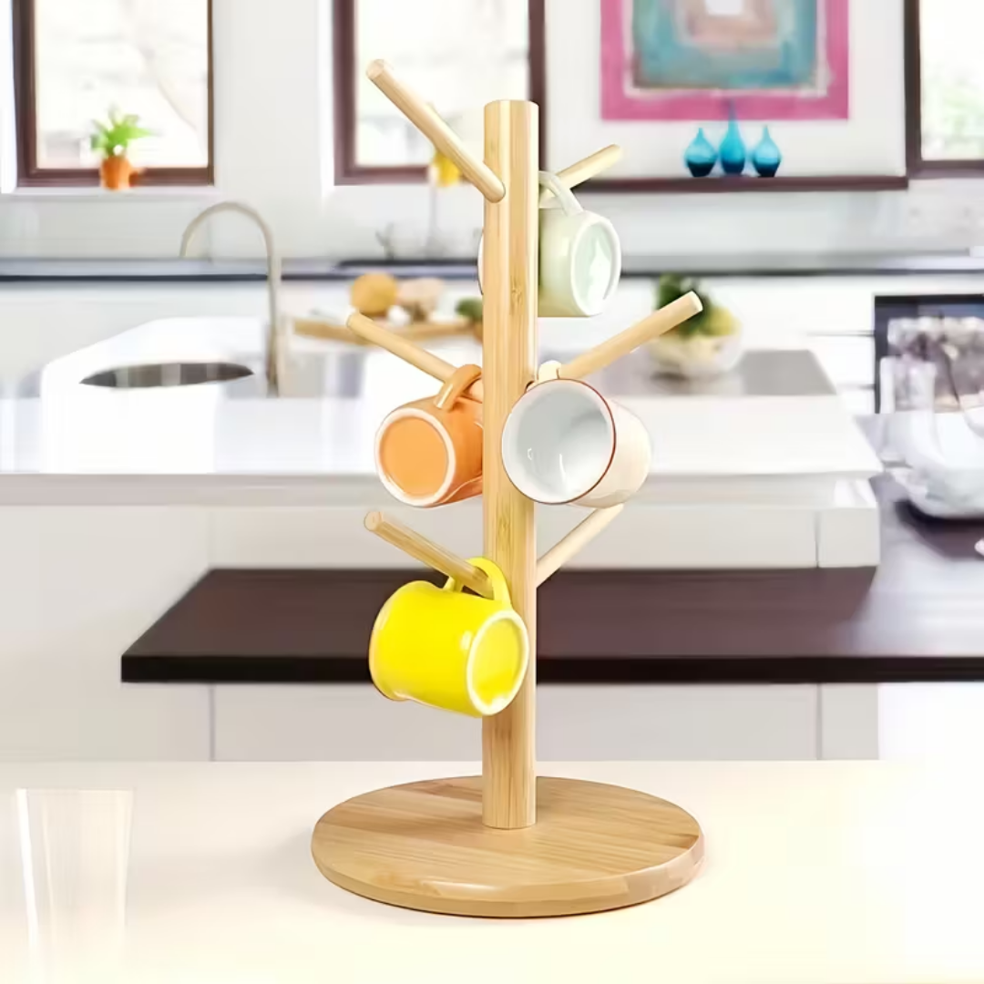 Bambu Kupa Düzenleyici Kupa Ağacı