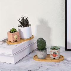 Dekoratif Çok Amaçlı Bambu Altlık