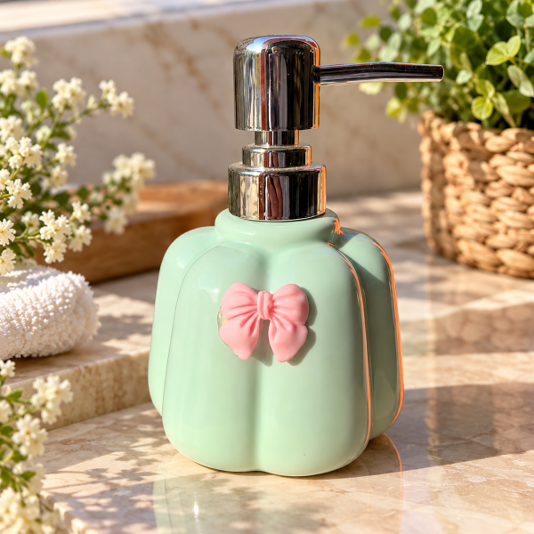 Fiyonklu Porselen Sıvı Sabunluk 300 Ml