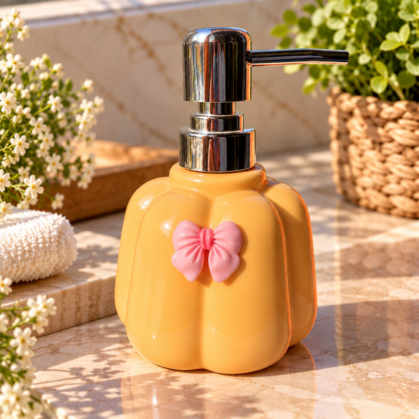 Fiyonklu Porselen Sıvı Sabunluk 300 Ml
