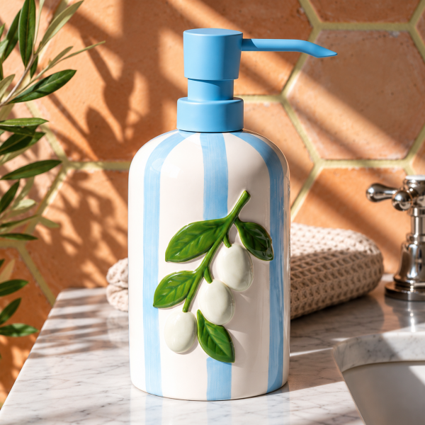 Olive Berry Porselen Sıvı Sabunluk