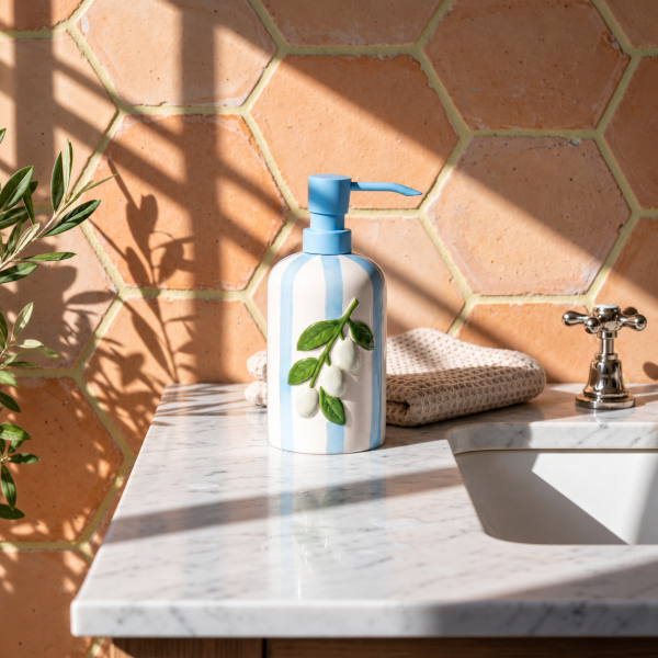 Olive Berry Porselen Sıvı Sabunluk