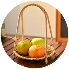 Rattan <br>Tepsiler