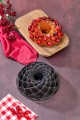 Cooker Elegance Döküm Granit Kek Kalıbı Siyah