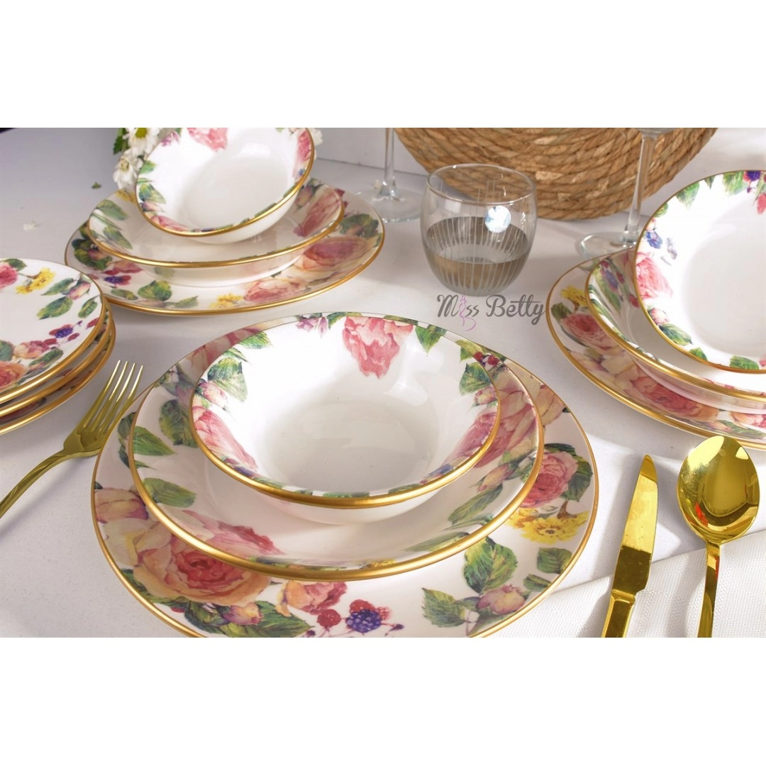Miss Betty Rose Deluxe Yemek Takımı Miss Betty Rose Deluxe Yemek Takımı