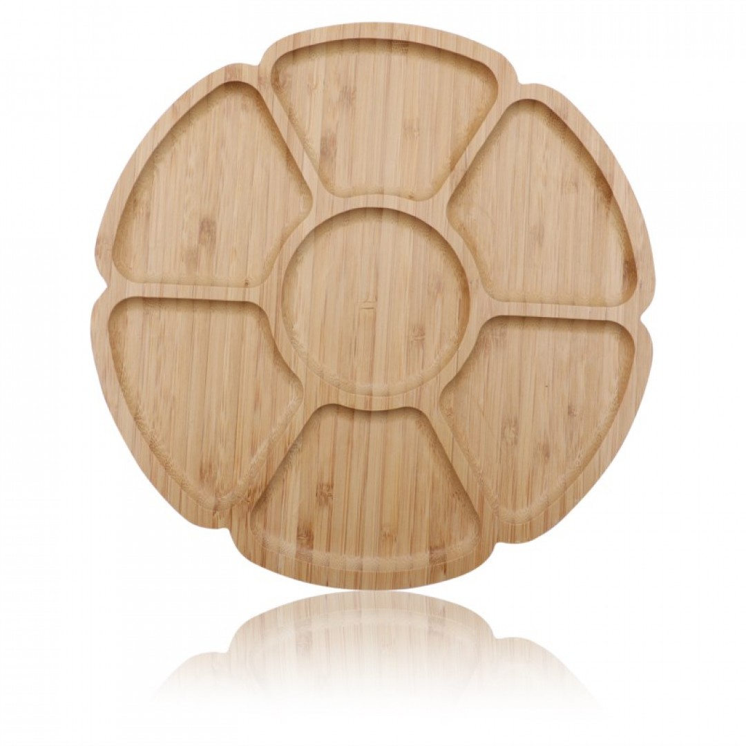 Bambu 7li Çiçek Sunum Tepsi 25x25 Bambu 7li Çiçek Sunum Tepsi 25x25