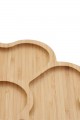 Bambu 5li Kalp Sunum Tepsi 25x25 Bambu 5li Kalp Sunum Tepsi 25x25
