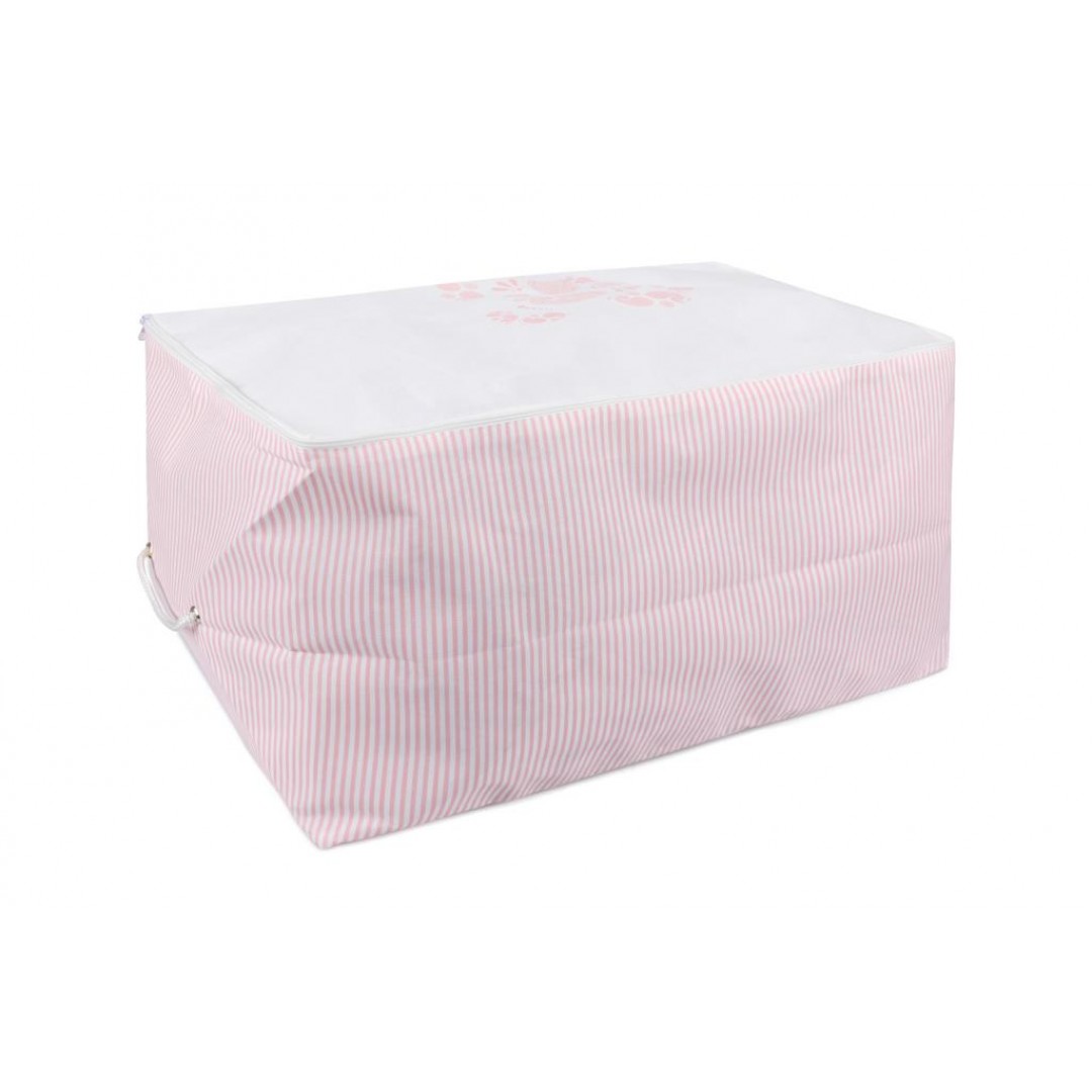 Violet Desenli Pembe Büyük Boy Hurç 64x41x35 cm Violet Desenli Pembe Büyük Boy Hurç 64x41x35 cm