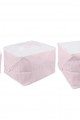 Violet Desenli Pembe Büyük Boy Hurç 64x41x35 cm Violet Desenli Pembe Büyük Boy Hurç 64x41x35 cm