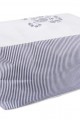 Violet Desenli Lacivert Büyük Boy Hurç 64x41x35 cm Violet Desenli Lacivert Büyük Boy Hurç 64x41x35 cm