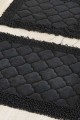 Çapa Home Elmas Siyah Pamuklu Makarna Klozet Takımı Paspas Seti Çapa Home Elmas Siyah Pamuklu Makarna Klozet Takımı Paspas Seti