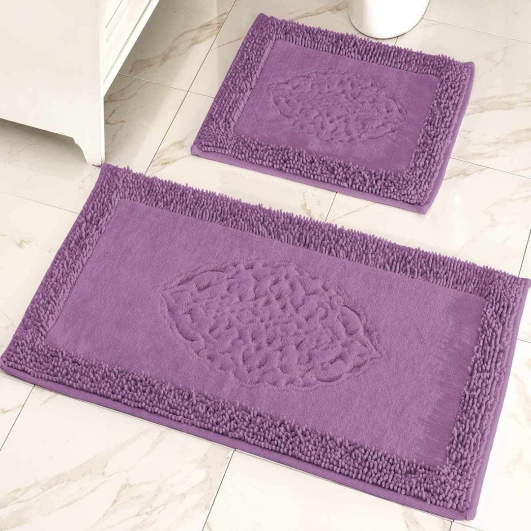 Çapa Home Pamuk 2li Klozet Takımı Banyo Paspas Seti Fuşya Çapa Home Pamuk 2li Klozet Takımı Banyo Paspas Seti Fuşya