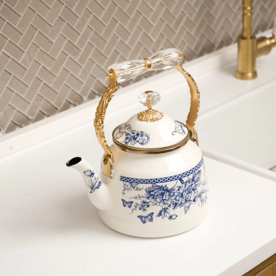 Blue Life Emaye Kettle Demlik 2,5 Litre Blue Life Emaye Kettle Demlik 2,5 Litre