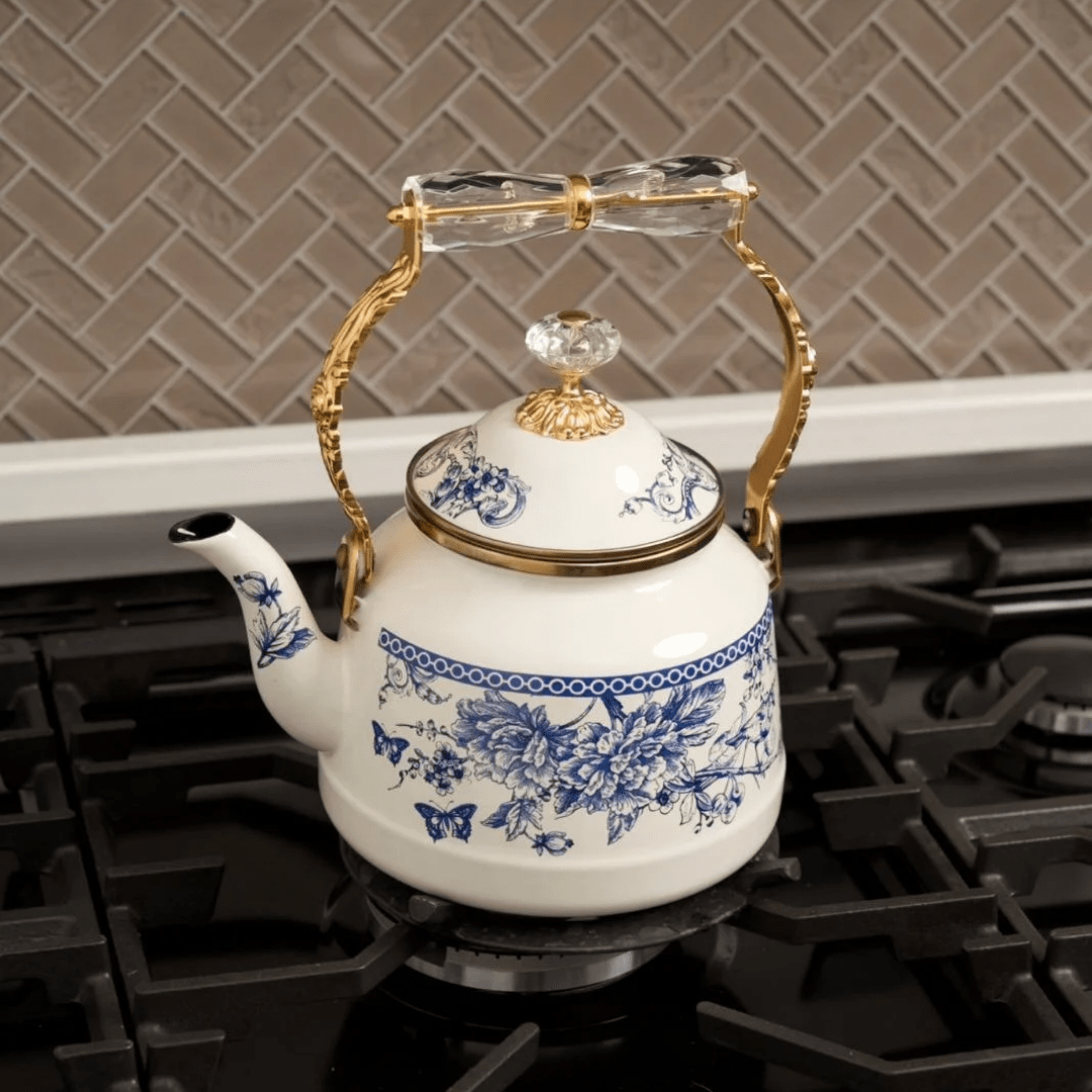 Blue Life Emaye Kettle Demlik 2,5 Litre Blue Life Emaye Kettle Demlik 2,5 Litre